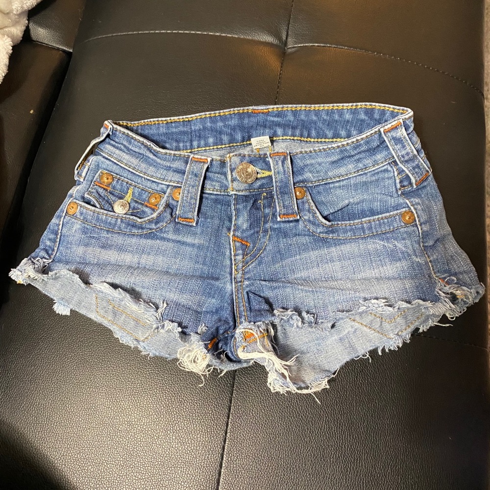 True religion jean shorts